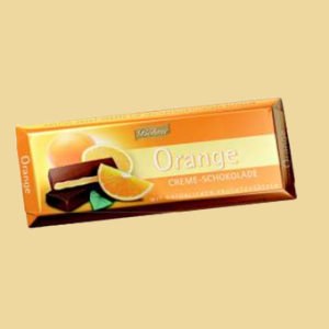 Orangen Creme Schokolade 100g