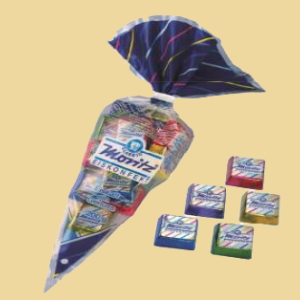 Eiskonfekt Würfel in Spitztüte 200g