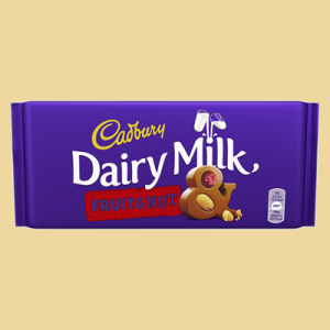Cadbury Fruit & Nut  Schokolade 200g