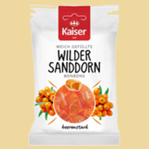 Wilder Sanddorn Bonbons Kaiser 90g
