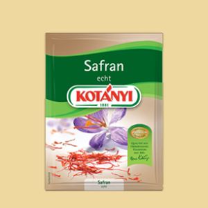 Safran echt  Kotanyi Briefchen