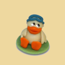 Marzipan Ente 7cm