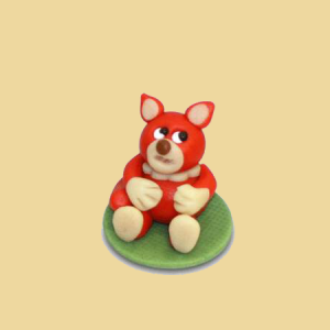 Marzipan Fuchs 7cm