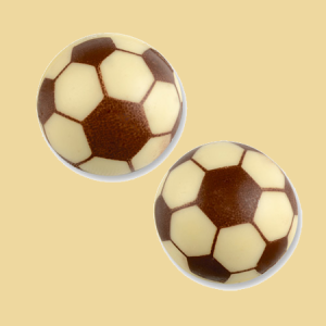 3D Fußball aus Schokolade 27mm